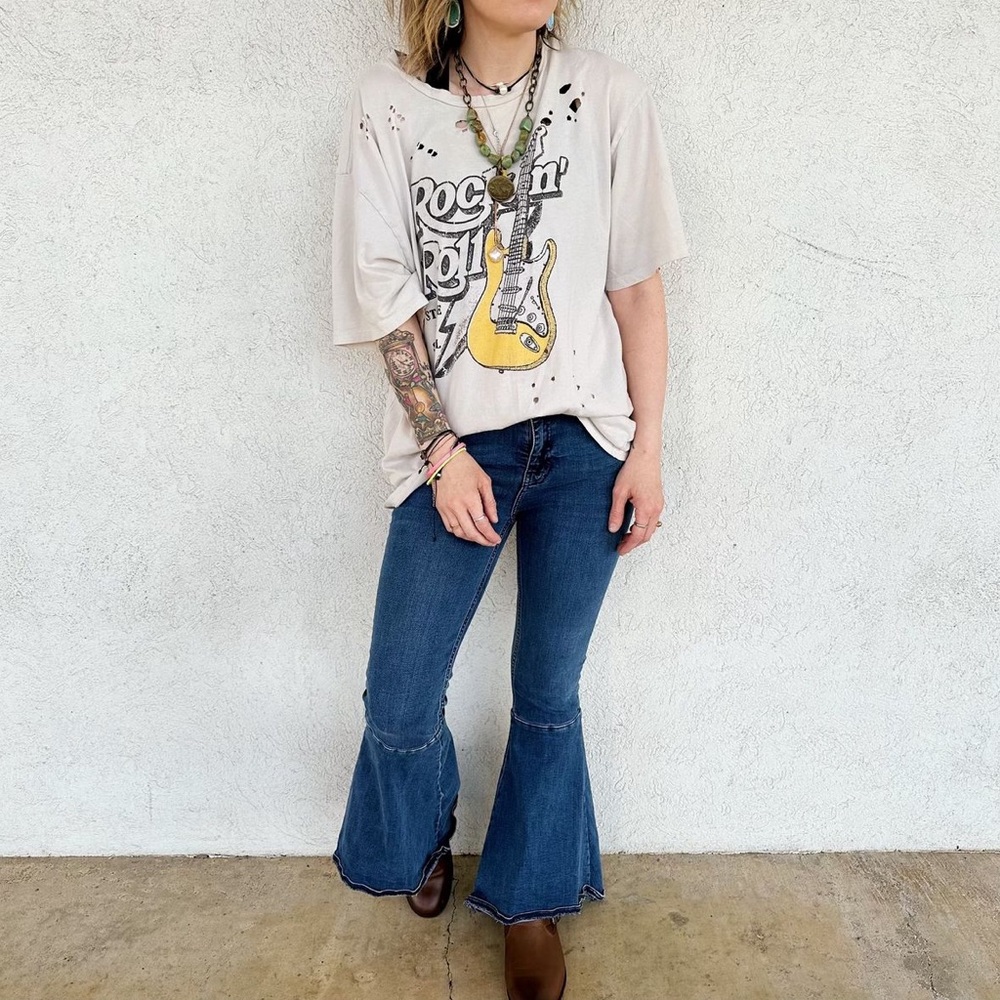 Free People Float on Flare jeans